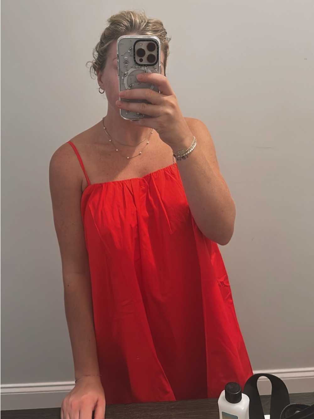 Crescent mini dress